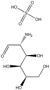 硫酸氨基葡萄糖,,结构式