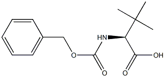 CBZ-L-叔亮氨酸, , 结构式