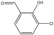 3-氯水杨醛,,结构式