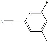 3-Fluoro-5-methylbenzonitrile Structure