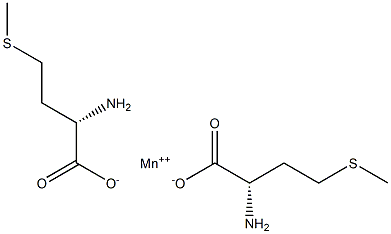 Manganese Methionine 化学構造式