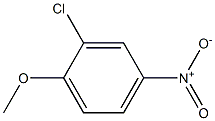 邻氯对硝基苯甲醚 结构式