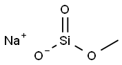 甲基硅醇钠,,结构式