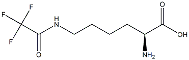 N6-三氟乙酰赖氨酸 结构式
