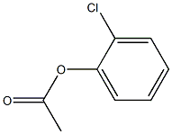 O-chlorophenyl acetate Structure