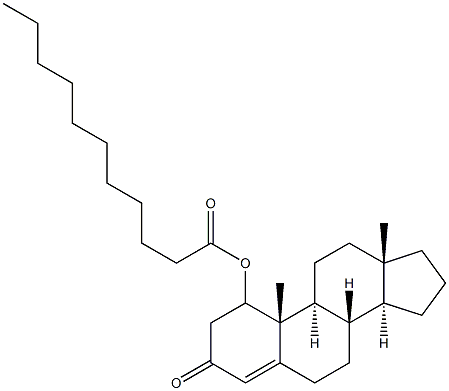 1-testosterone undecanoate Structure