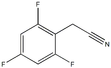 2,4,6-Trifluorophenylacetonitrile, 98% Structure
