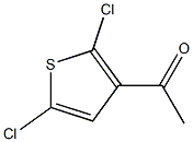 3-乙酰基-2,5-二氯噻吩,,结构式