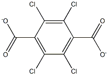 四氯对苯二甲酯, , 结构式