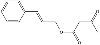 乙酰乙酸肉桂酯, , 结构式