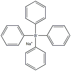 四苯硼钠标液,,结构式