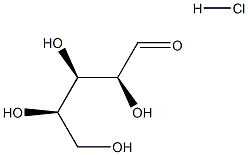 Arabinose hydrochloride 化学構造式