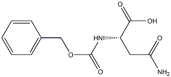 CBZ-天冬酰胺, , 结构式