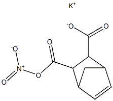 硝基腐植酸钾, , 结构式