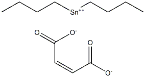 Dibutyltin maleate Struktur