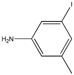3-碘-5-甲基苯胺, , 结构式