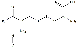Cystine hydrochloride 化学構造式