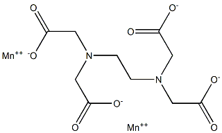 EDTA manganese salt Structure