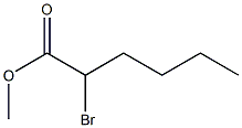 2-溴代己酸甲酯,,结构式