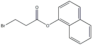 溴代丙酰萘甲醚, , 结构式