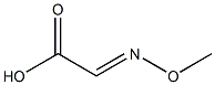 Methoxyiminoacetic acid Struktur