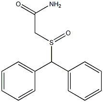 2-[(diphenylmethyl)sulfinyl]acetamide