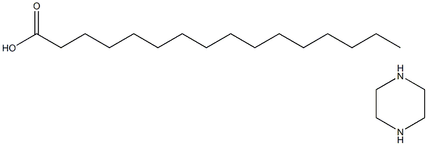 Piperazine palmitate Structure