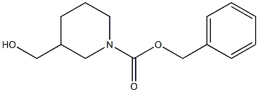 N-CBZ-piperidine-3-methanol Structure