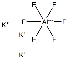 六氟铝酸钾,,结构式