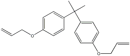 二烯丙基双酚A,,结构式