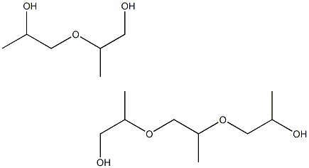 Tripropylene glycol dipropylene glycol Structure