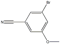 3-bromo-5-methoxybenzonitrile Structure