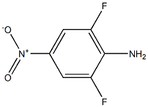 2,6-二氟-4-硝基苯胺,,结构式