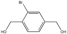 2-bromo-1,4-benzenedimethanol Struktur