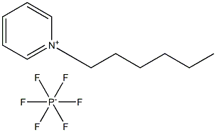 N-hexylpyridinium hexafluorophosphate Structure