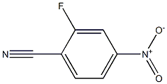 2-氟-4-硝基苯腈, , 结构式