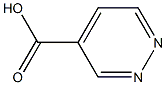 哒嗪-4-甲酸, , 结构式