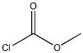 氯甲酸甲醋, , 结构式
