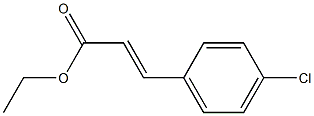 Ethyl p-chlorocinnamate Struktur
