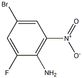 4-溴-2-氟-6-硝基苯胺,,结构式