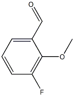 3-Fluoro-2-methoxybenzadehyde Struktur