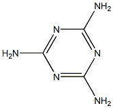 三聚氰铵, , 结构式