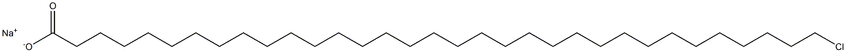 Sodium chlorophyllate Structure