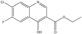  7-氯-6-氟-4-羟基-3-喹啉羧酸乙酯