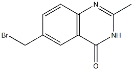 6-(bromomethyl)-3,4-dihydro-2-methyl-4-oxoquinazoline (intermediate of raltitrexed) Structure