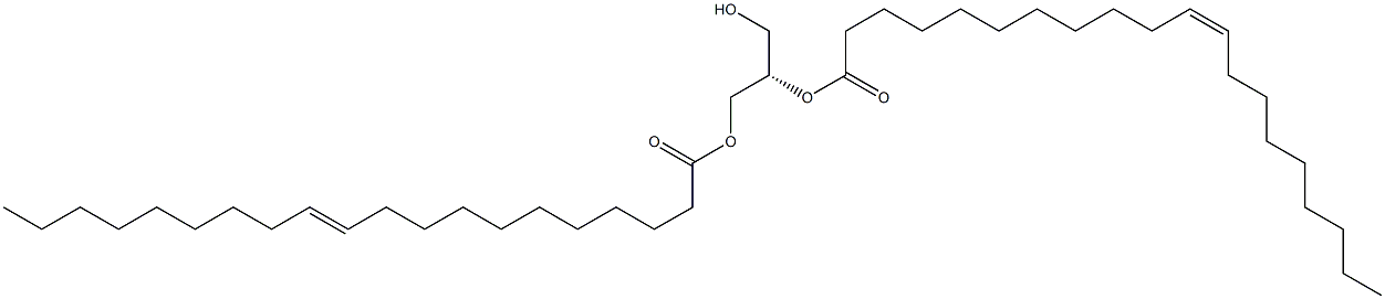 1,2-di-(11Z-eicosenoyl)-sn-glycerol Structure
