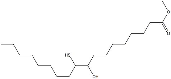 methyl-9-hydroxy-10-mercaptostearate