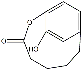 (-)-5-(3',4'-dihydroxyphenyl)-valerolactone Structure