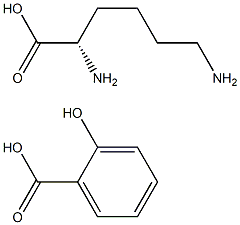 lysinsalicylate Structure