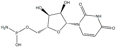 uridine phosphoramidite Struktur